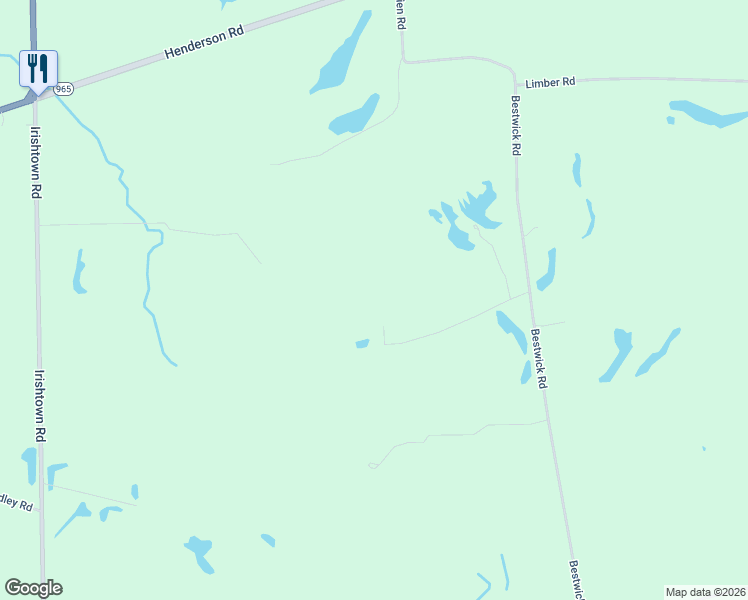 map of restaurants, bars, coffee shops, grocery stores, and more near 141 Bestwick Road in Jackson Center