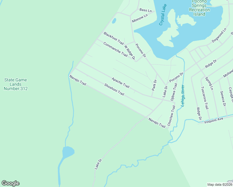 map of restaurants, bars, coffee shops, grocery stores, and more near 83 Navajo Trail in Wayne