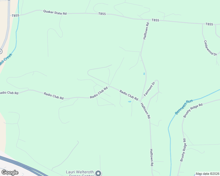 map of restaurants, bars, coffee shops, grocery stores, and more near 1164 Radio Club Road in Montoursville