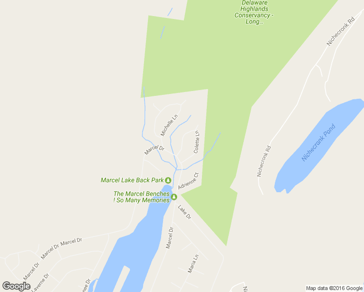 map of restaurants, bars, coffee shops, grocery stores, and more near 29 Colette Lane in Dingmans Ferry