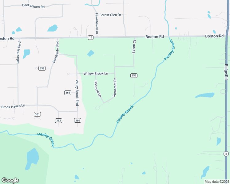 map of restaurants, bars, coffee shops, grocery stores, and more near 204 Somerset Drive in Hinckley