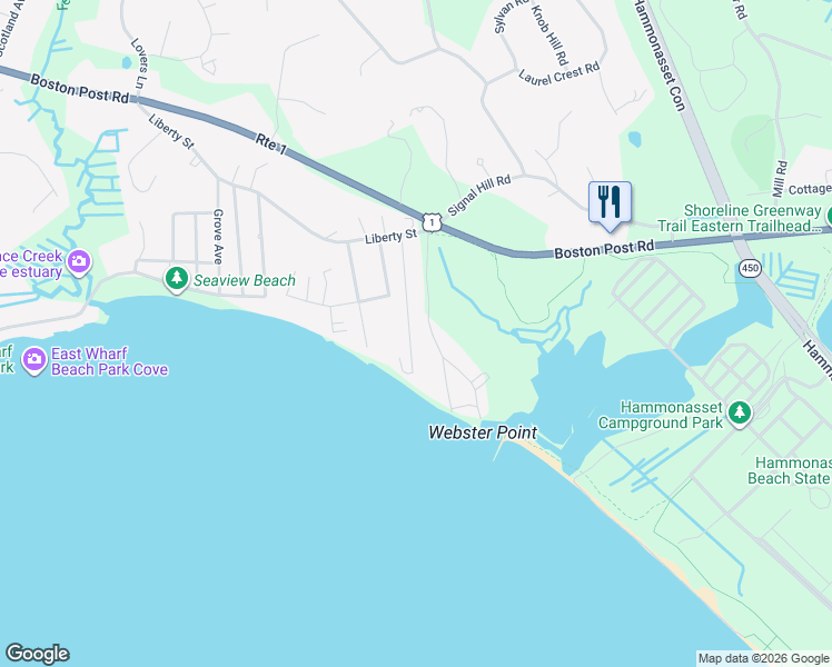 map of restaurants, bars, coffee shops, grocery stores, and more near 41 Hotchkiss Lane in Madison