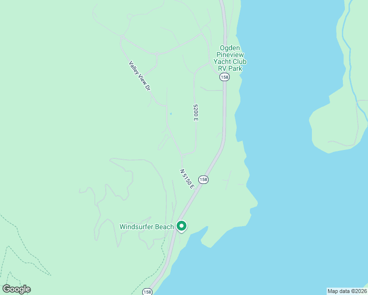 map of restaurants, bars, coffee shops, grocery stores, and more near 652 North 5150 East in Eden