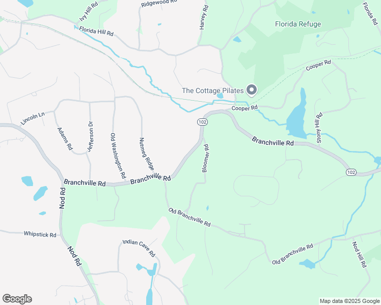 map of restaurants, bars, coffee shops, grocery stores, and more near Highway 102 in Ridgefield