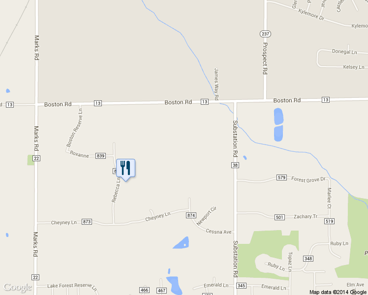 map of restaurants, bars, coffee shops, grocery stores, and more near 100 Substation Road in Brunswick