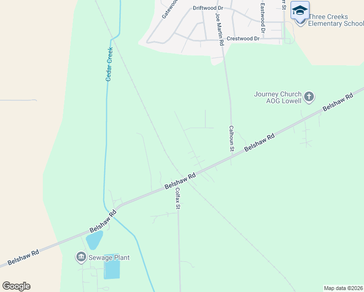 map of restaurants, bars, coffee shops, grocery stores, and more near 19060 King Place in Lowell