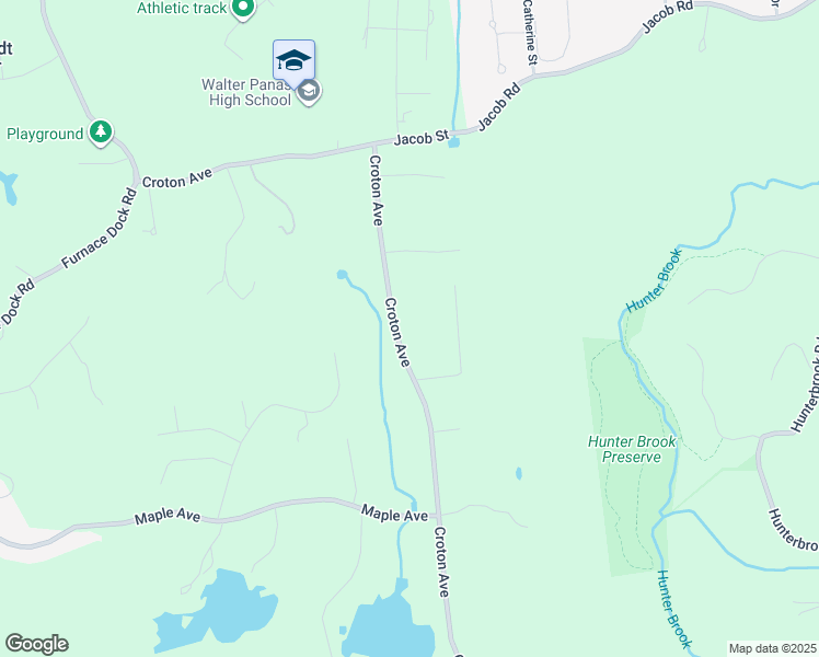 map of restaurants, bars, coffee shops, grocery stores, and more near 416 Croton Avenue in Cortlandt