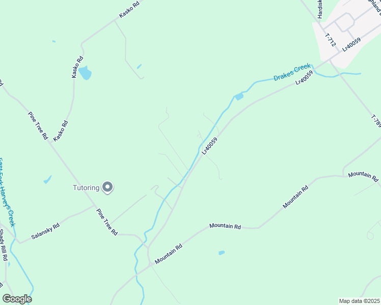 map of restaurants, bars, coffee shops, grocery stores, and more near 2494 Chase Road in Shavertown