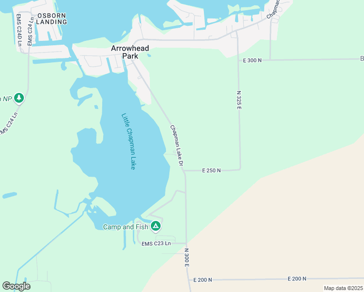 map of restaurants, bars, coffee shops, grocery stores, and more near 2102 Chapman Lake Drive in Warsaw