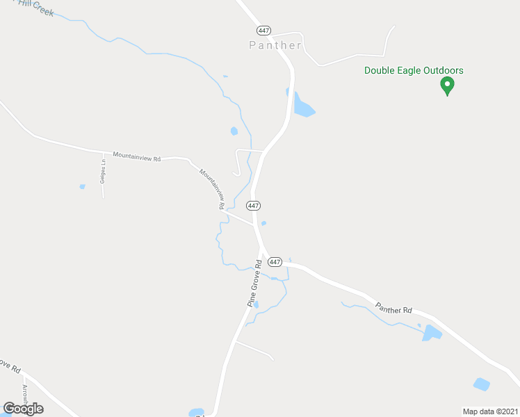 map of restaurants, bars, coffee shops, grocery stores, and more near 408 Pennsylvania 447 in Newfoundland