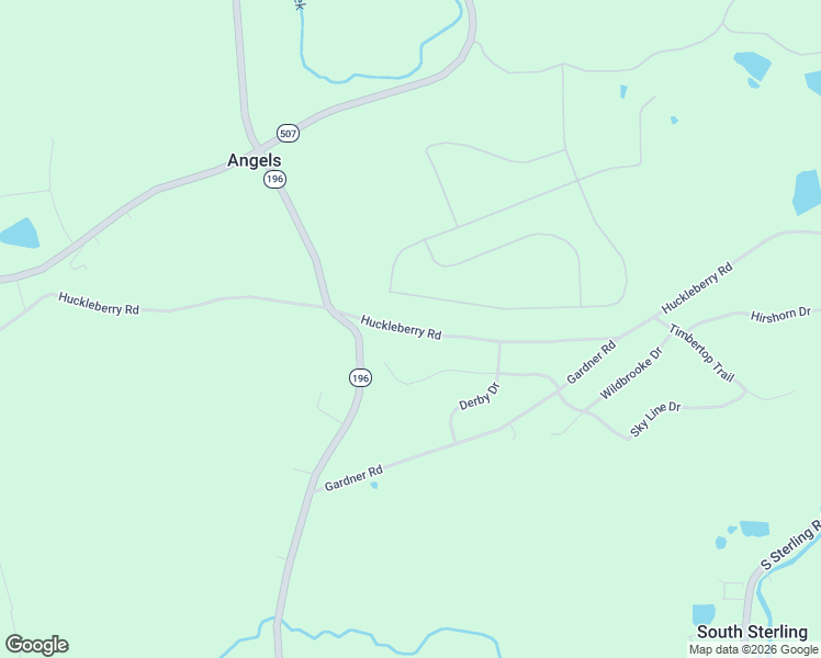 map of restaurants, bars, coffee shops, grocery stores, and more near Huckelberry Road in Newfoundland