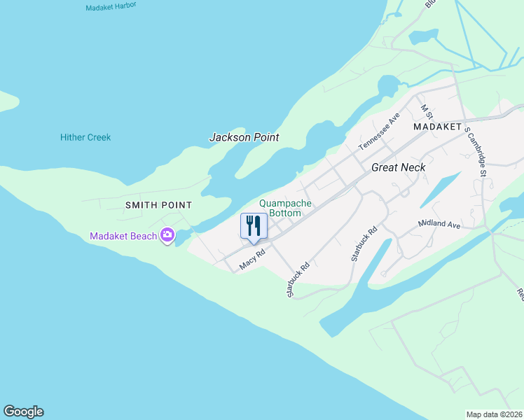 map of restaurants, bars, coffee shops, grocery stores, and more near 3 A Street in Nantucket
