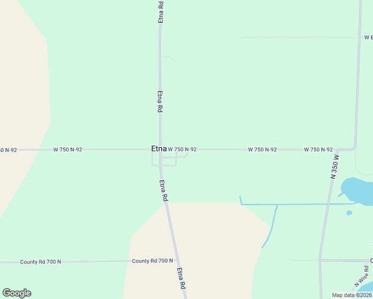 map of restaurants, bars, coffee shops, grocery stores, and more near 4260 West 750 N-92 in Columbia City