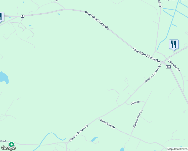 map of restaurants, bars, coffee shops, grocery stores, and more near 26 Blooms Corners Road in Warwick