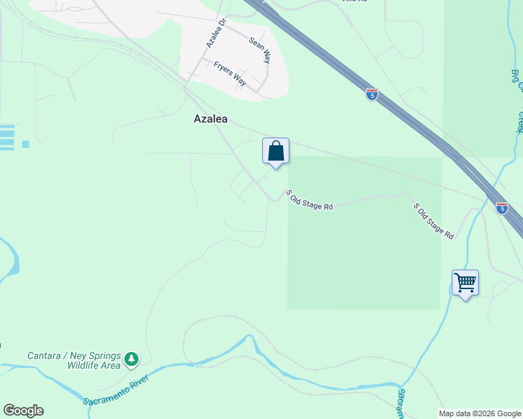 map of restaurants, bars, coffee shops, grocery stores, and more near 2917 Cantara Loop Road in Mount Shasta