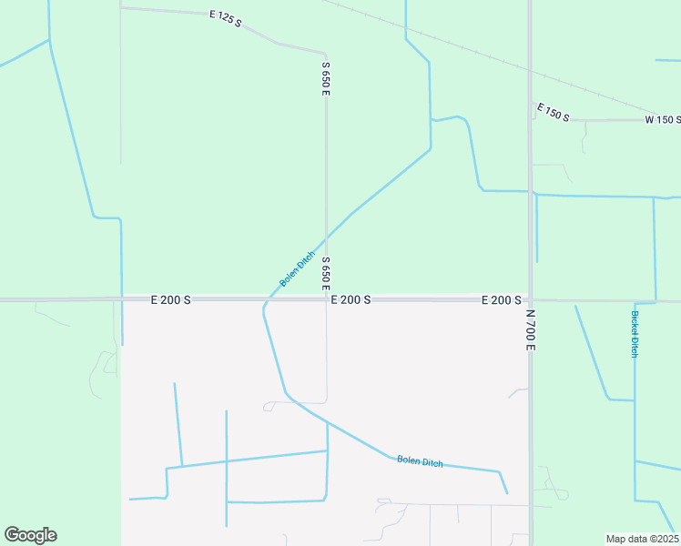 map of restaurants, bars, coffee shops, grocery stores, and more near 1858-1998 South 650 East in Knox