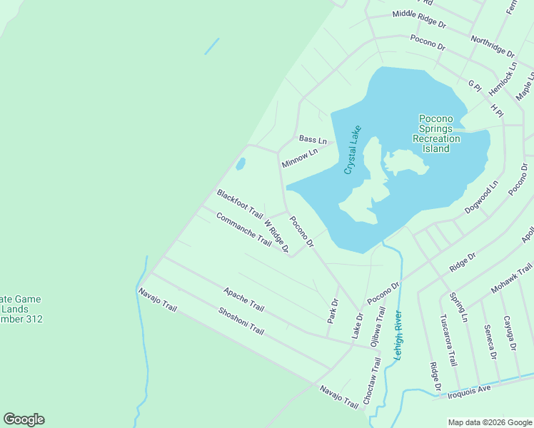 map of restaurants, bars, coffee shops, grocery stores, and more near Blackfoot Trail in Wayne