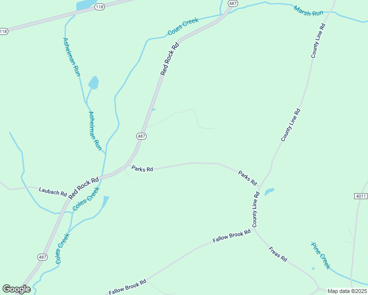 map of restaurants, bars, coffee shops, grocery stores, and more near Parks Road in Columbia County