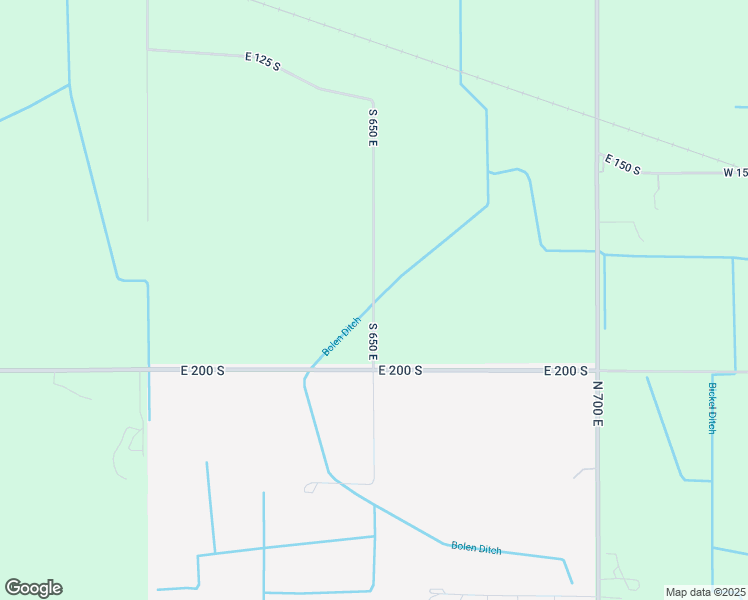 map of restaurants, bars, coffee shops, grocery stores, and more near 1858 South 650 East in Knox