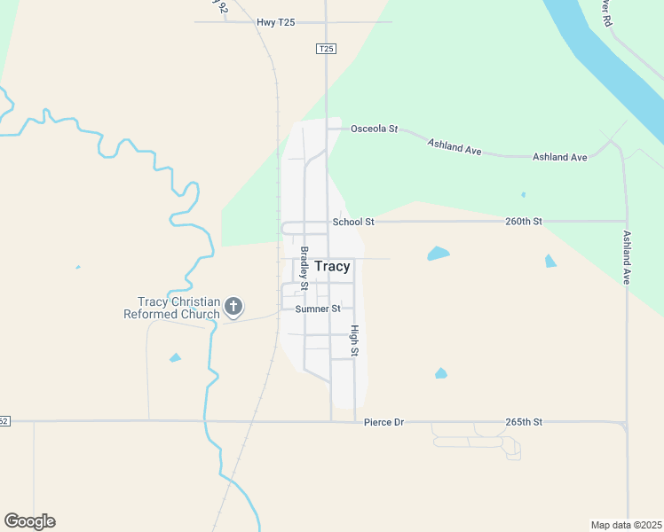 map of restaurants, bars, coffee shops, grocery stores, and more near in Tracy