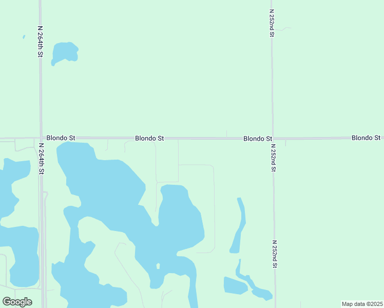 map of restaurants, bars, coffee shops, grocery stores, and more near 25565 Blondo Street in Waterloo