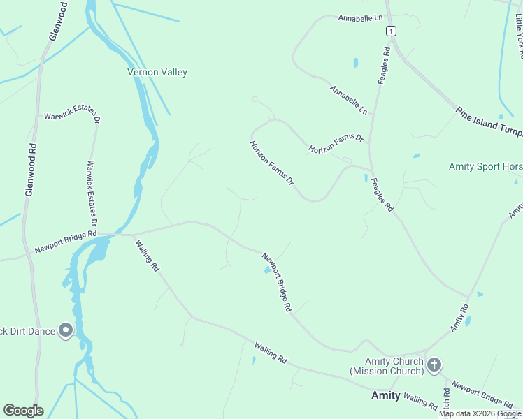 map of restaurants, bars, coffee shops, grocery stores, and more near 16 Brandywine Drive in Warwick