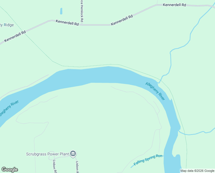 map of restaurants, bars, coffee shops, grocery stores, and more near 689 Sundew Road in Kennerdell
