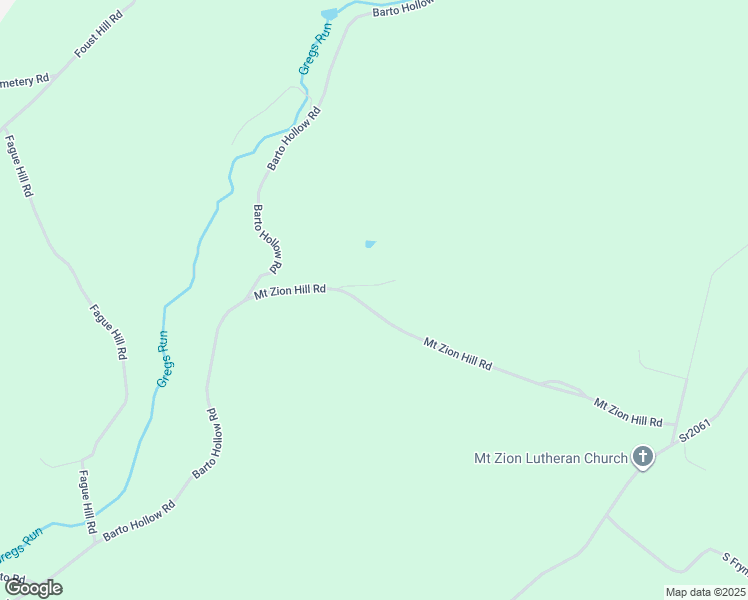 map of restaurants, bars, coffee shops, grocery stores, and more near 297 Mount Zion Hill Road in Hughesville