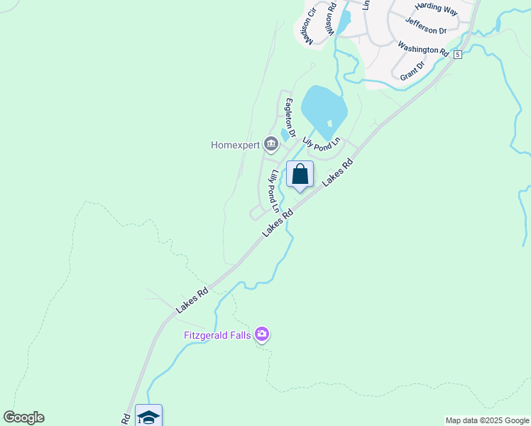 map of restaurants, bars, coffee shops, grocery stores, and more near 486 Meri Lane in Monroe