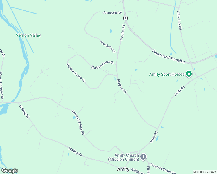 map of restaurants, bars, coffee shops, grocery stores, and more near 54 Horizon Farms Drive in Warwick