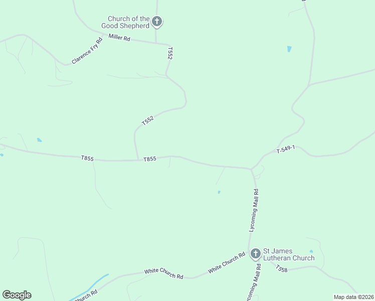 map of restaurants, bars, coffee shops, grocery stores, and more near Mall Road in Montoursville