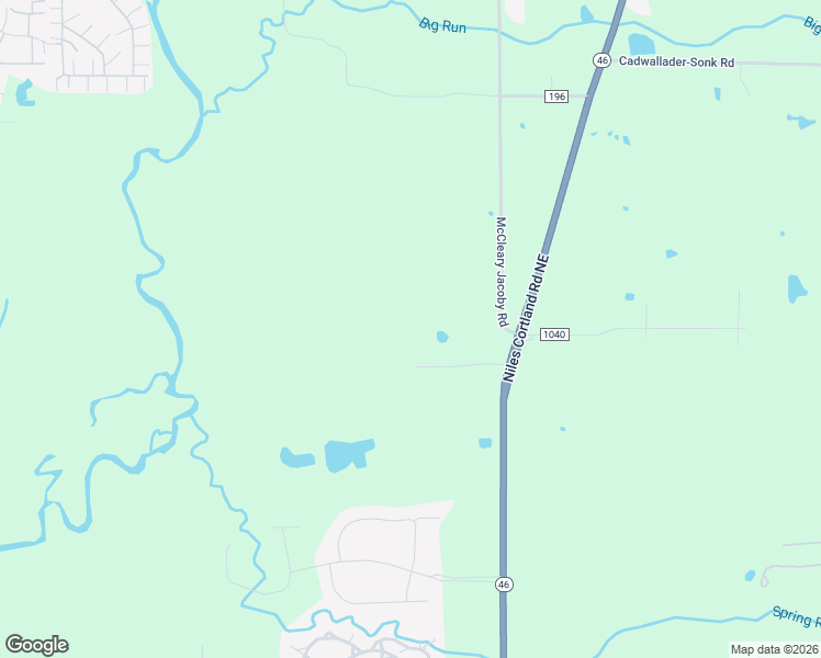 map of restaurants, bars, coffee shops, grocery stores, and more near 2187 Mc Cleary Jacoby Road in Cortland