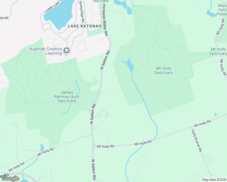 map of restaurants, bars, coffee shops, grocery stores, and more near 143 North Salem Road in Katonah