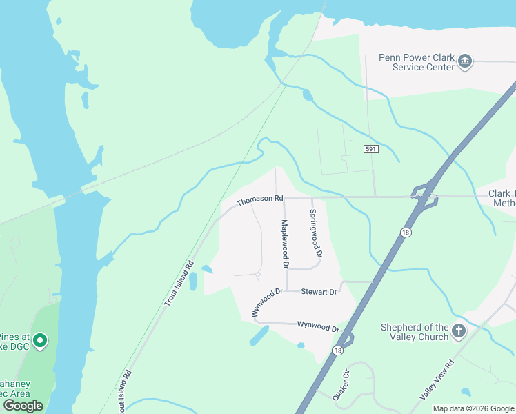 map of restaurants, bars, coffee shops, grocery stores, and more near 3188 Baywoods Drive in Sharpsville