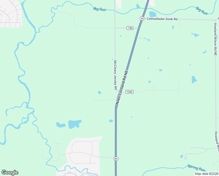 map of restaurants, bars, coffee shops, grocery stores, and more near 2187 Mc Cleary Jacoby Road in Cortland