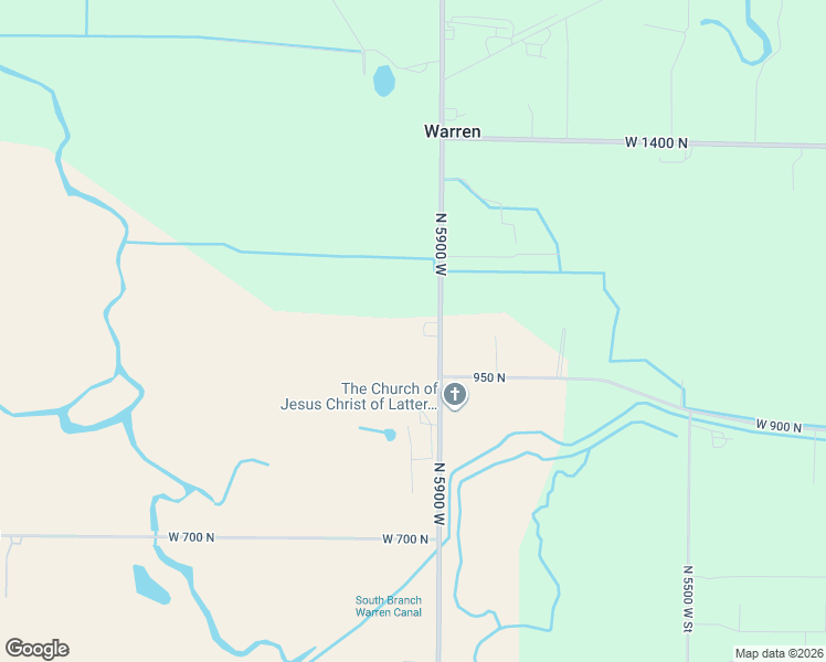 map of restaurants, bars, coffee shops, grocery stores, and more near 961 North 5900 West in Ogden