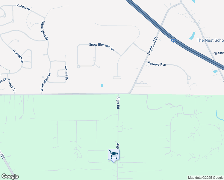 map of restaurants, bars, coffee shops, grocery stores, and more near 4170 Boston Road in Brecksville