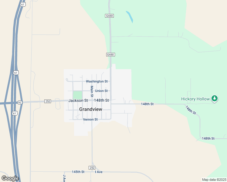 map of restaurants, bars, coffee shops, grocery stores, and more near 206 North Jefferson Street in Letts