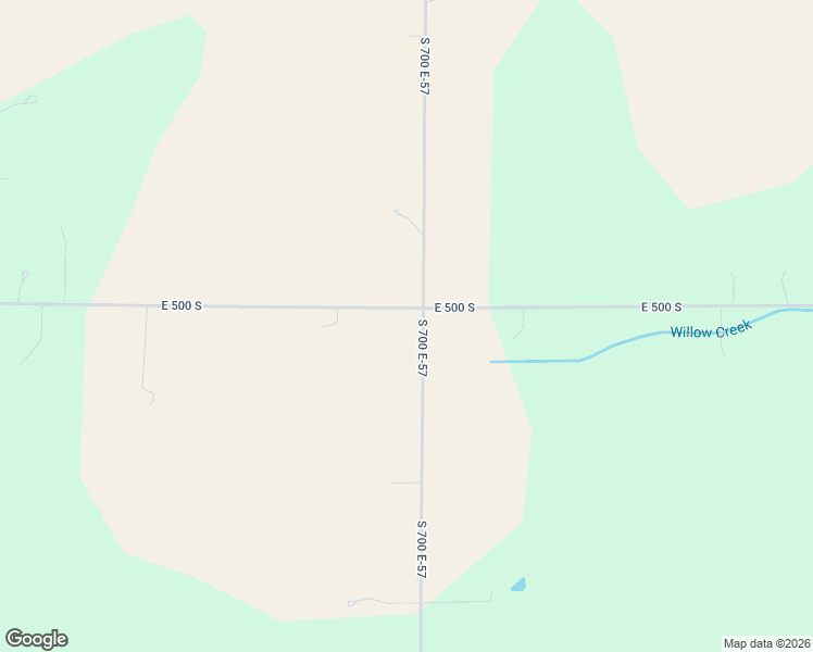 map of restaurants, bars, coffee shops, grocery stores, and more near 6829-6999 East 500 South in Churubusco