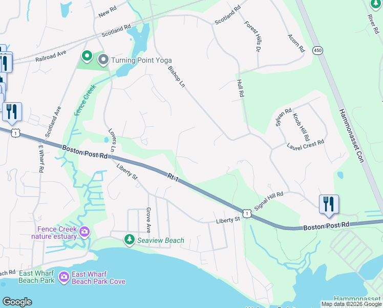 map of restaurants, bars, coffee shops, grocery stores, and more near 11 Christopher Lane in Madison