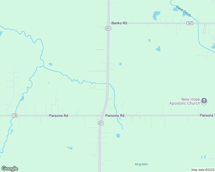 map of restaurants, bars, coffee shops, grocery stores, and more near 14280 Ohio 301 in LaGrange