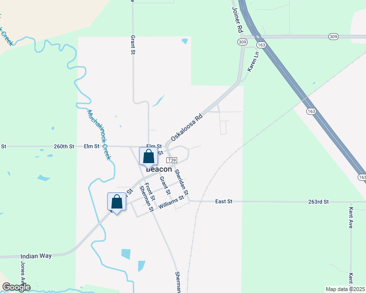 map of restaurants, bars, coffee shops, grocery stores, and more near 501-533 Reid Street in Beacon