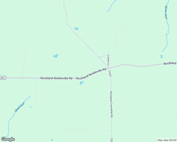 map of restaurants, bars, coffee shops, grocery stores, and more near 617 Rockland Nickleville Road in Kennerdell
