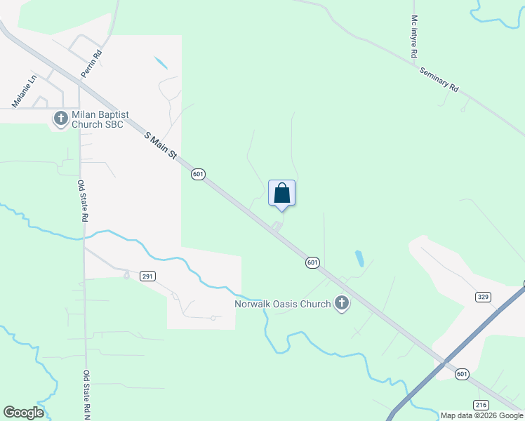 map of restaurants, bars, coffee shops, grocery stores, and more near 5060 Ohio 601 in Norwalk