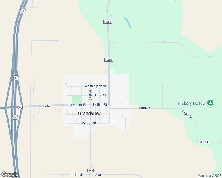 map of restaurants, bars, coffee shops, grocery stores, and more near 206 North Jefferson Street in Letts