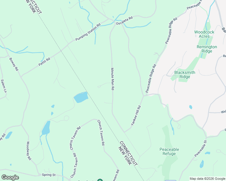 map of restaurants, bars, coffee shops, grocery stores, and more near 155 Minute Man Road in Ridgefield