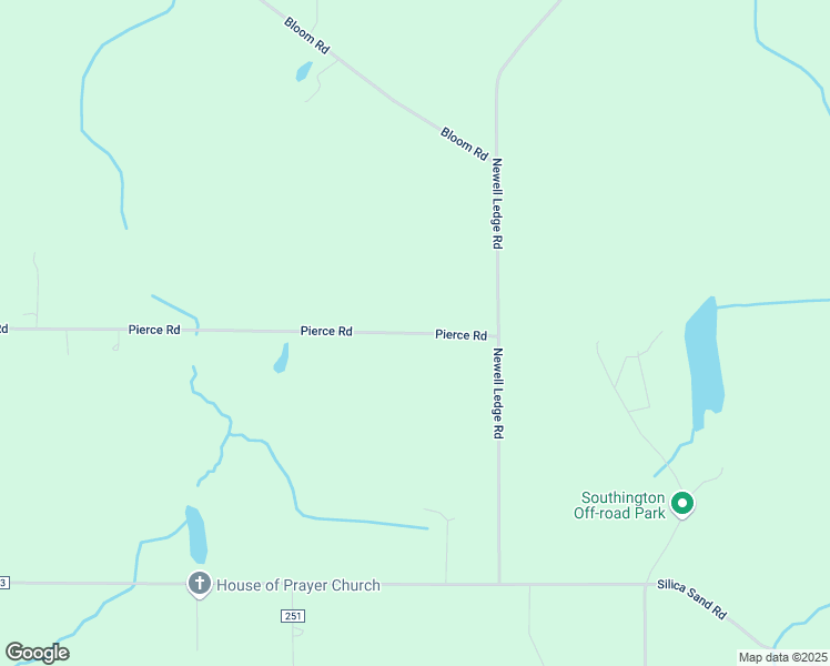 map of restaurants, bars, coffee shops, grocery stores, and more near 10077 Pierce Road in Garrettsville