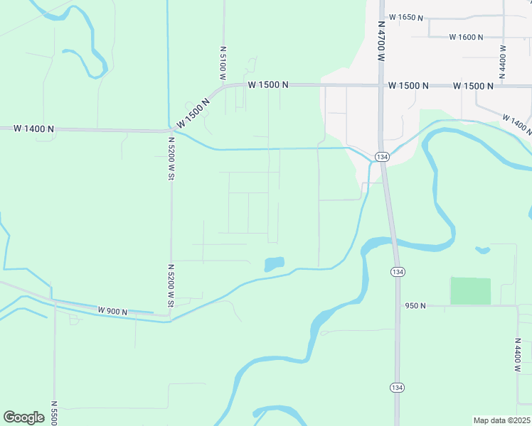 map of restaurants, bars, coffee shops, grocery stores, and more near 1239 North 4925 West in Plain City