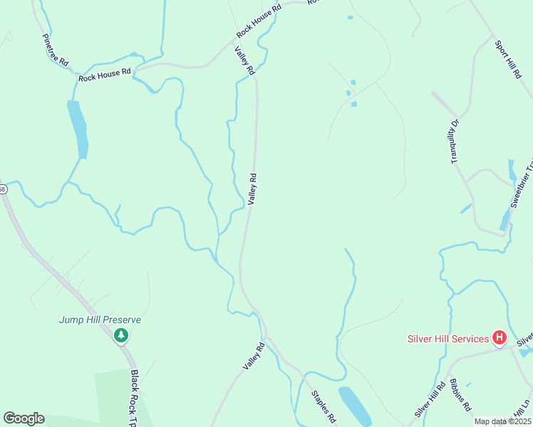 map of restaurants, bars, coffee shops, grocery stores, and more near 216 Valley Road in Easton