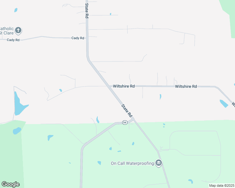 map of restaurants, bars, coffee shops, grocery stores, and more near 19651 State Road in North Royalton